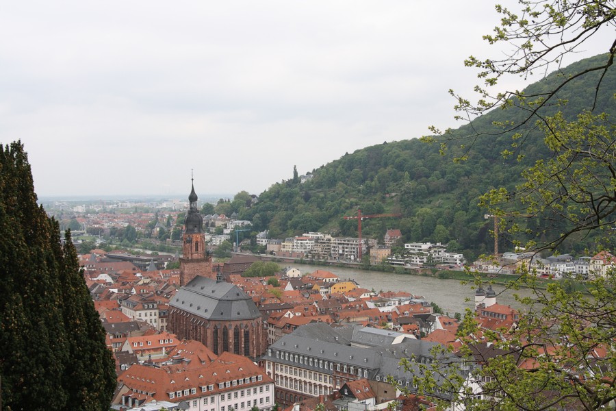 106 Heidelberg von Oben