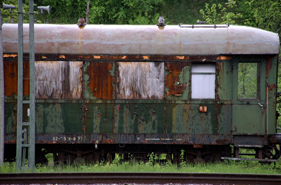 Auf dem Abstellgleis