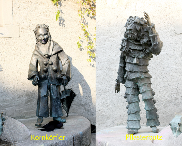 038 Narrenbrunnenfiguren I
