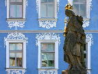 004 blaue Fassade